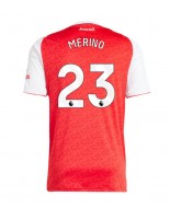 Moške Nogometnih dresov Arsenal Mikel Merino #23 Domači 2025-26 Kratki rokavi